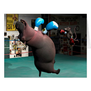 ネズミがカバを倒す