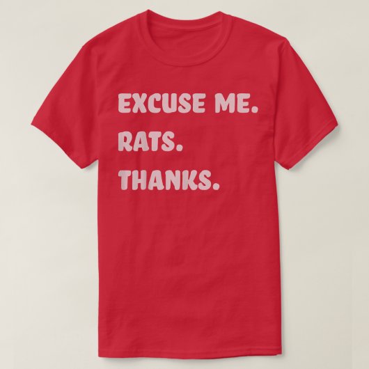ネズミが好きネズミが感謝してい好きネズミおもしろい Tシャツ (デザイン正面)