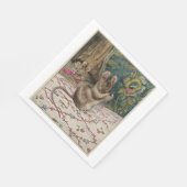 ネズミが針を通す(ビアトリックス・ポッター) スタンダードランチョンナプキン (角)