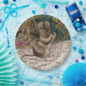 ネズミが針を通す(ビアトリックス・ポッター) ペーパープレート (パーティー)