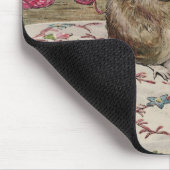 ネズミが針を通す(ビアトリックス・ポッター) マウスパッド (コーナー)