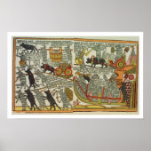 ネズミたちが猫を埋めロシアのる18世紀後半 ポスター (正面)