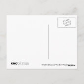 ネズミとスカルハロウィーン葉書 ポストカード (裏面)