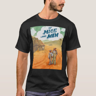 ネズミとメンズポスタクラシックーTシャツの Tシャツ