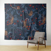 ネズミと海軍のブラックベリー タペストリー (インサイチュ(横))