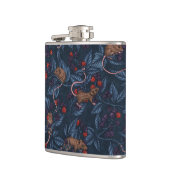 ネズミと海軍のブラックベリー フラスク (左)