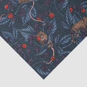 ネズミと海軍のブラックベリー 薄葉紙 (詳細)