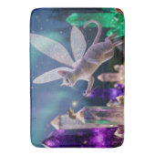 ネズミと猫の妖精クリスタルガーデン バスマット (正面縦)