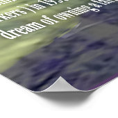 ネズミと男性の熟語 ポスター (角)