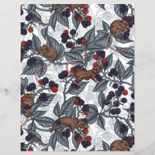 ネズミと白い黒い果実