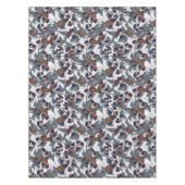 ネズミと白い黒い果実 テーブルクロス (正面)