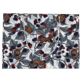 ネズミと白い黒い果実 ラージペーパーバッグ (裏面)