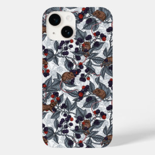 ネズミと白い黒い果実 Case-Mate iPhone 14ケース