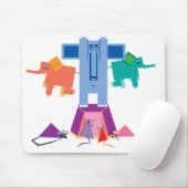 ネズミと象 マウスパッド (マウス)