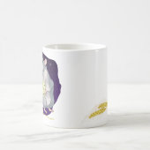 ネズミと魔法。星空。D20 コーヒーマグカップ (中央)