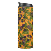 ネズミと黄色のブラックベリー タンブラー (回転右)