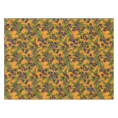 ネズミと黄色のブラックベリー テーブルクロス (正面(横))