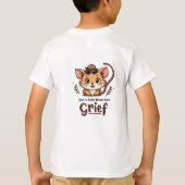 ネズミにインスパイアされた子供用Tシャツ Tシャツ (裏面)