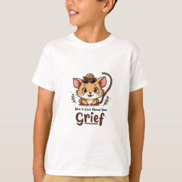 ネズミにインスパイアされた子供用Tシャツ Tシャツ