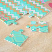 ネズミのおもちゃつきタキシード猫 ジグソーパズル (側面)