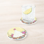 ネズミのまわりにのクリスマスツリー コースター (側面)