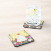 ネズミのまわりにのクリスマスツリー コースター (右側)