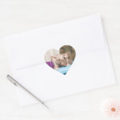 ネズミのシール ハートシール (封筒)