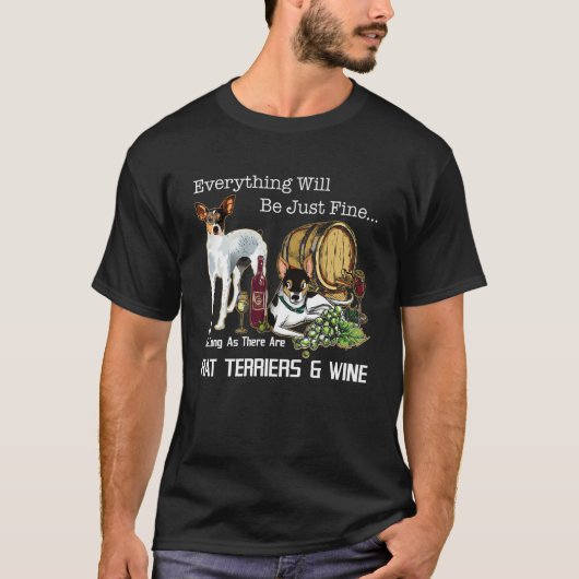 ネズミのテリア素晴らしーがあるだけだ Tシャツ (正面)