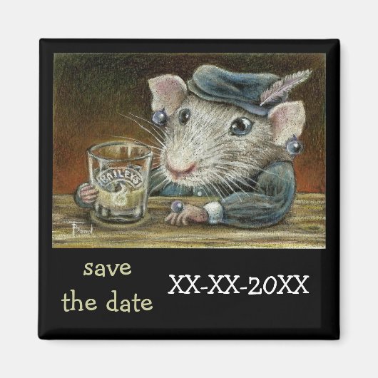 ネズミのパトリシア マグネット (正面)