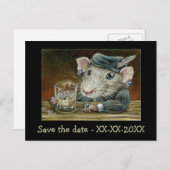 ネズミのパトリシア 案内ポストカード (正面/裏面)