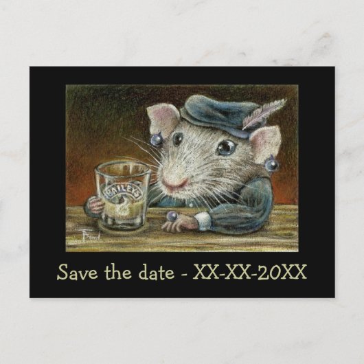 ネズミのパトリシア 案内ポストカード (正面)