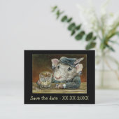 ネズミのパトリシア 案内ポストカード (スタンド正面)