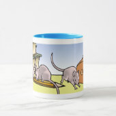 ネズミのマグ マグカップ (中央)