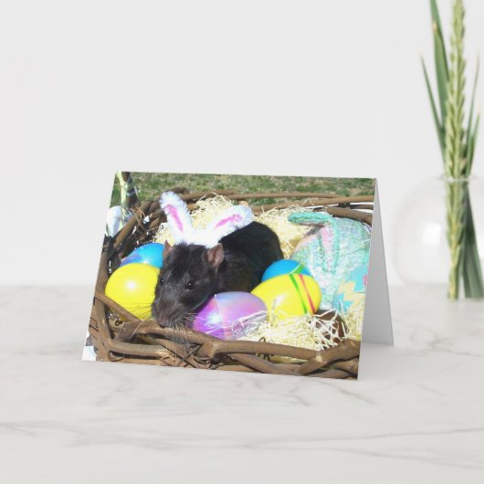 ネズミの世界イースターカード2 シーズンカード (正面)