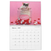 ネズミの世界暦だ カレンダー (2月 2027)