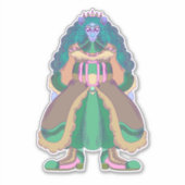 ネズミの姫 シール (正面)