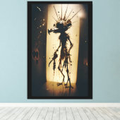 ネズミの巡視による日々の恐怖の生存 キャンバスプリント (インサイチュ (ウッドフロア))