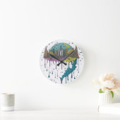 ネズミの怪物 ラウンド壁時計 (ホーム)