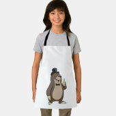ネズミの新郎タキシード エプロン (インサイチュ)