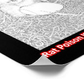 ネズミの毒が野生生物を殺す言葉を広救済める ポスター (角)