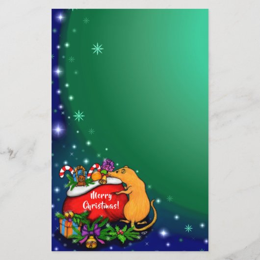 ネズミの王子との聖降誕祭お目出とう (裏面)