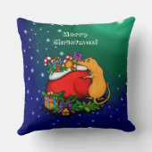 ネズミの王子との聖降誕祭お目出とう クッション (裏面)