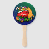 ネズミの王子との聖降誕祭お目出とう ハンドファン (裏面)