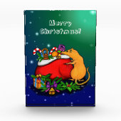 ネズミの王子との聖降誕祭お目出とう フォトブロック (正面)