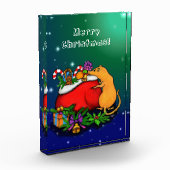 ネズミの王子との聖降誕祭お目出とう フォトブロック (左)