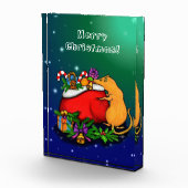 ネズミの王子との聖降誕祭お目出とう フォトブロック (右)