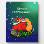 ネズミの王子との聖降誕祭お目出とう フォトプラーク (正面)