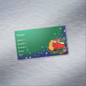 ネズミの王子との聖降誕祭お目出とう マグネット名刺 (インサイチュ)