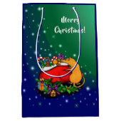 ネズミの王子との聖降誕祭お目出とう ミディアムペーパーバッグ (正面)