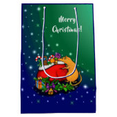 ネズミの王子との聖降誕祭お目出とう ミディアムペーパーバッグ (裏面)